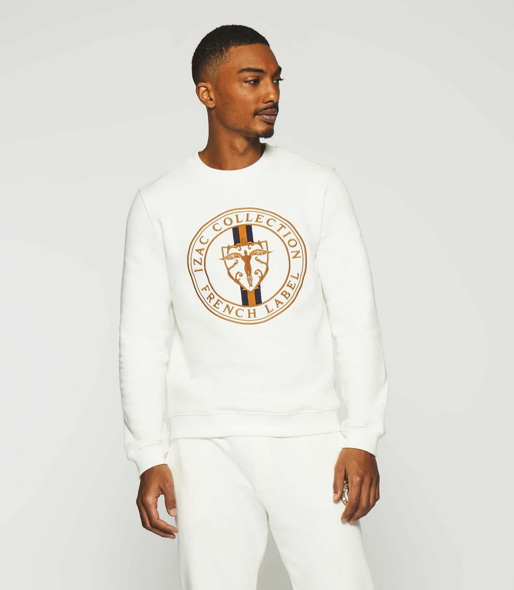 Sweat avec logo écru SWDEVON