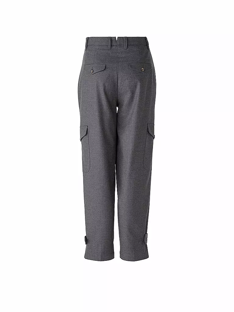 OUÍ Cargohose  grau