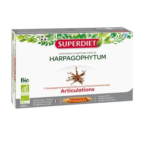HAPAGOPHYTUM BIO – Articulations – 20 Ampoules de 10ml