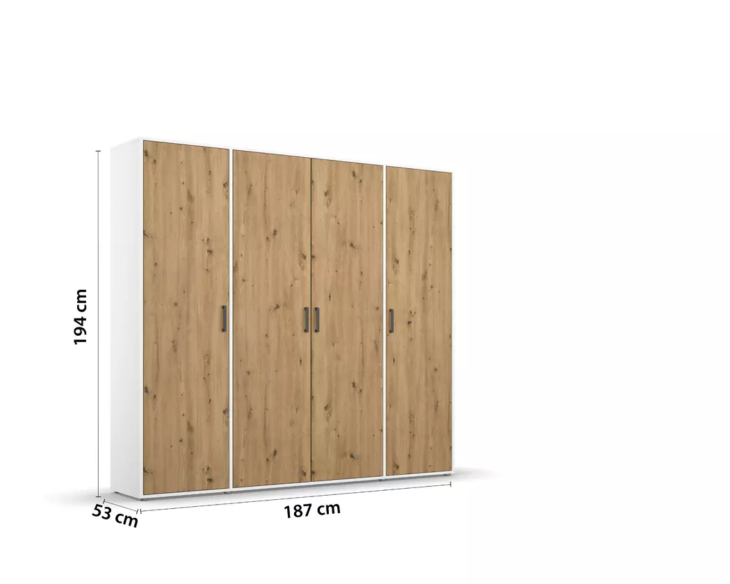 Kleiderschrank Voyager 187 x 194 cm