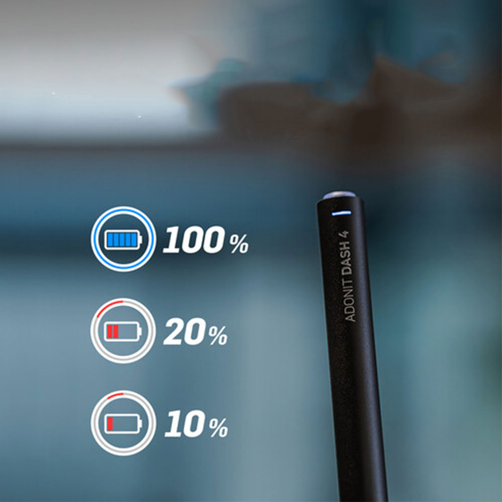 Dash 4 Präzisions Stylus Touch Pen (ADJD4B) - Schwarz