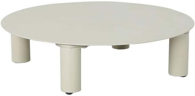 OUTLIV. Ecklounge Santa Barbara Aluminium Olefin wetterfest UV-beständig mit Glastisch 6 Personen Natural Taupe 276x180x72 cm