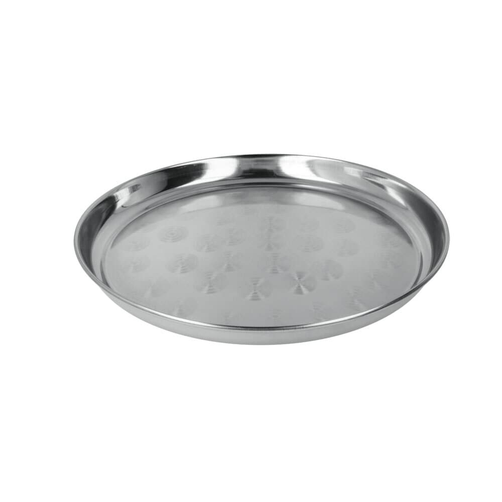 metaltex Tablett Ø 32,5 cm silberfarbig