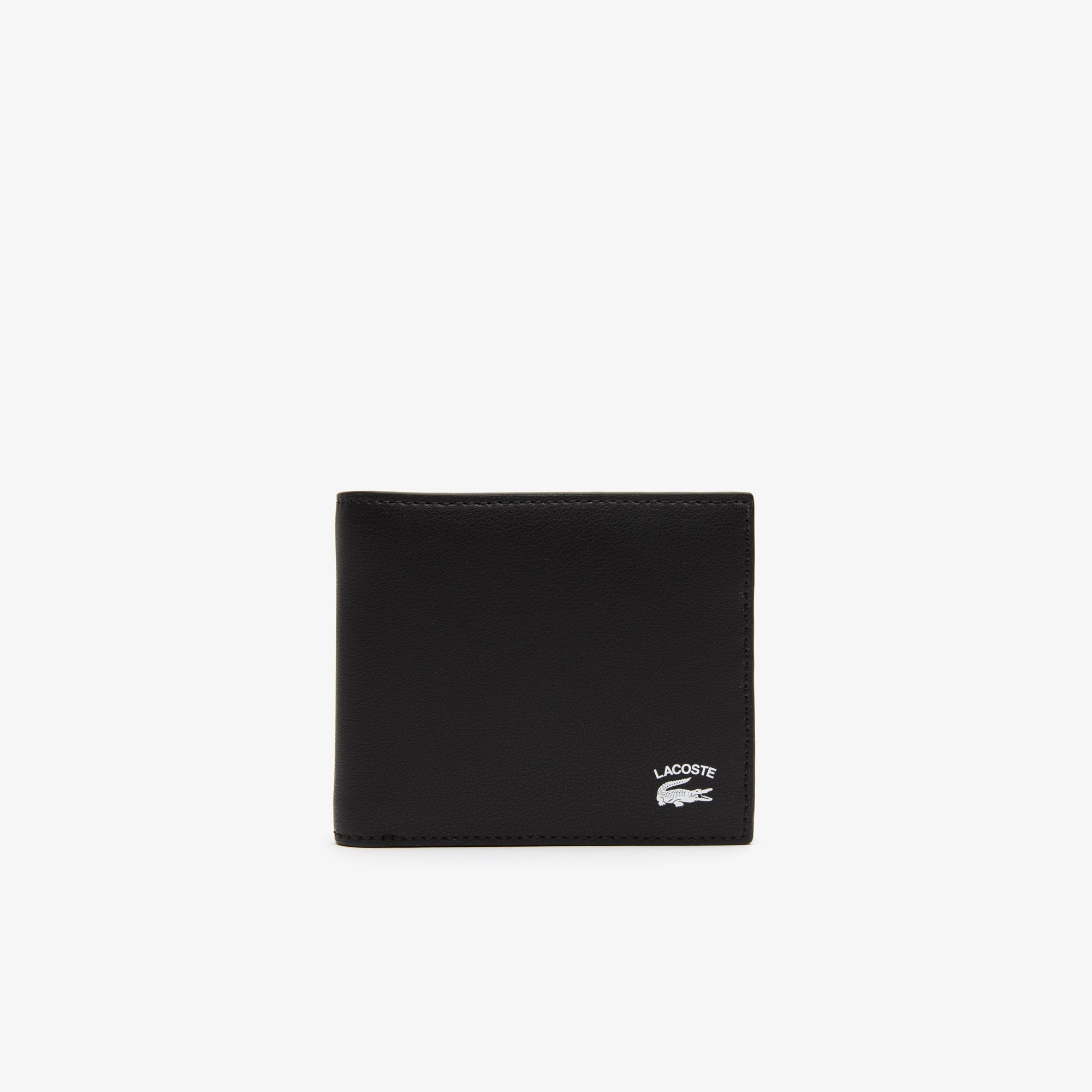 Portefeuille pliable homme Lacoste avec imprimé contrasté Portefeuilles - Noir - Lacoste - Homme