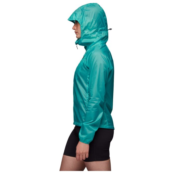 Black Diamond Dame Jakker Distance Wind Shell Grøn