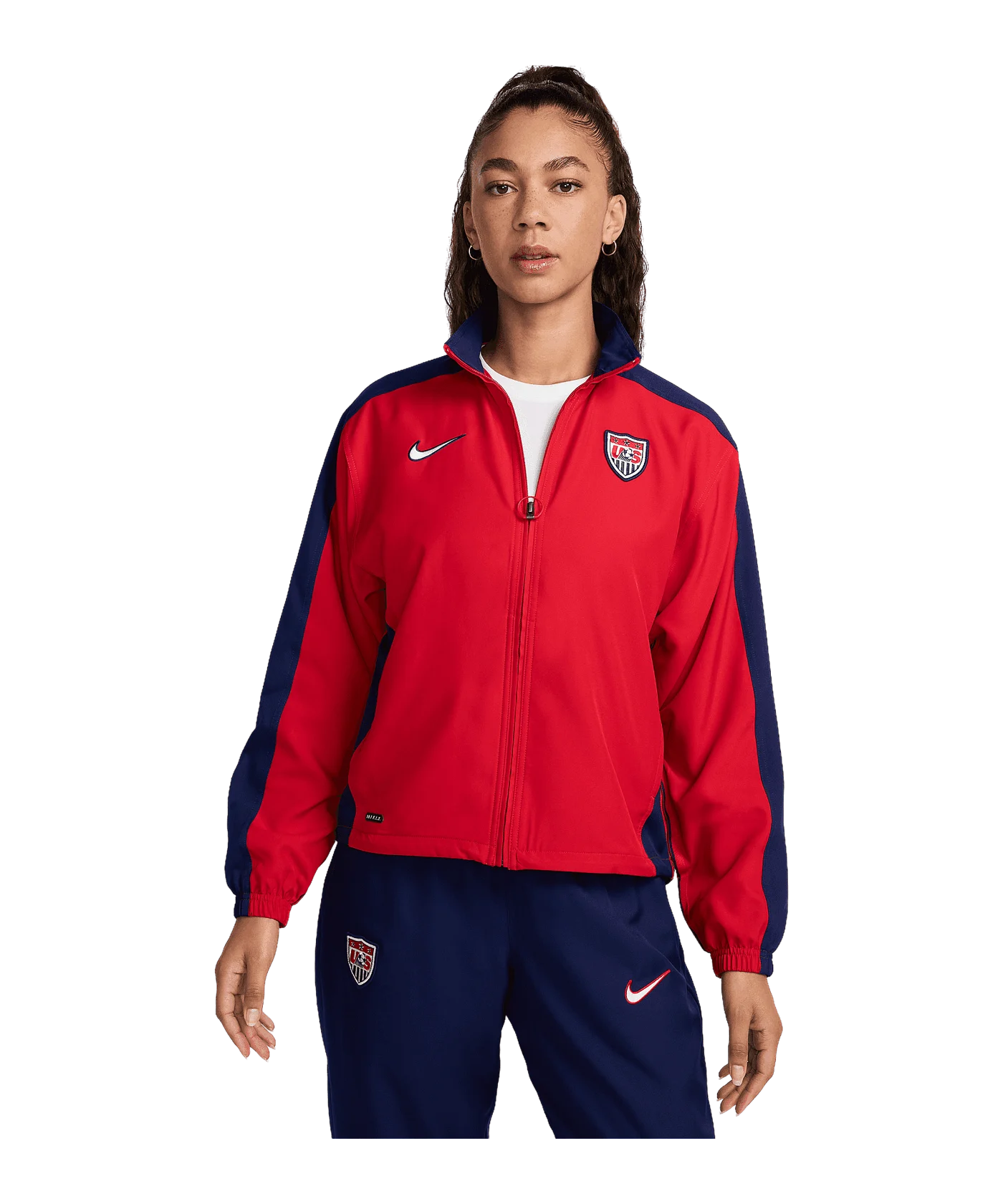 Nike USA Reissue Trainingsjacke Damen Rot F657