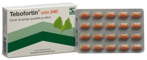 TEBOFORTIN Uno Filmtabletten 240 mg, 60 Stück