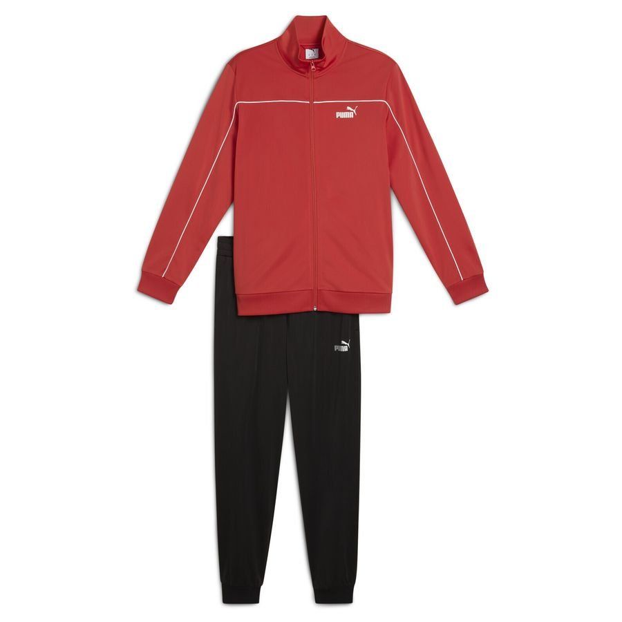 Puma Poly Trainingsanzug mit Paspeln