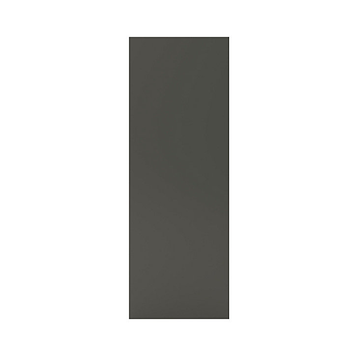 Côté de remplacement haut Goodhome Stevia/Garcinia anthracite brillant H. 90 cm x l. 32 cm x Ep. 18 mm