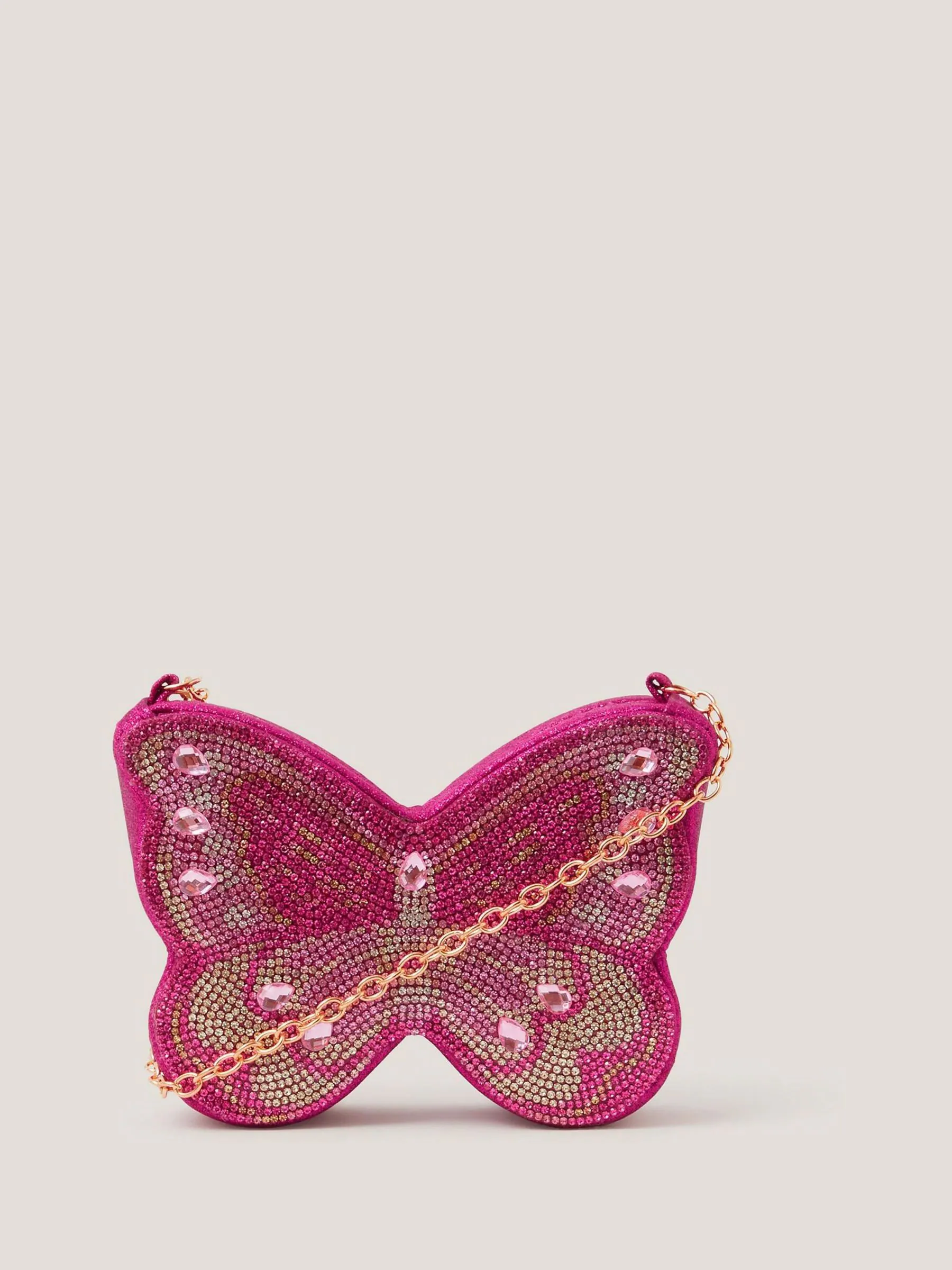 Monsoon Butterfly Embellished Bag