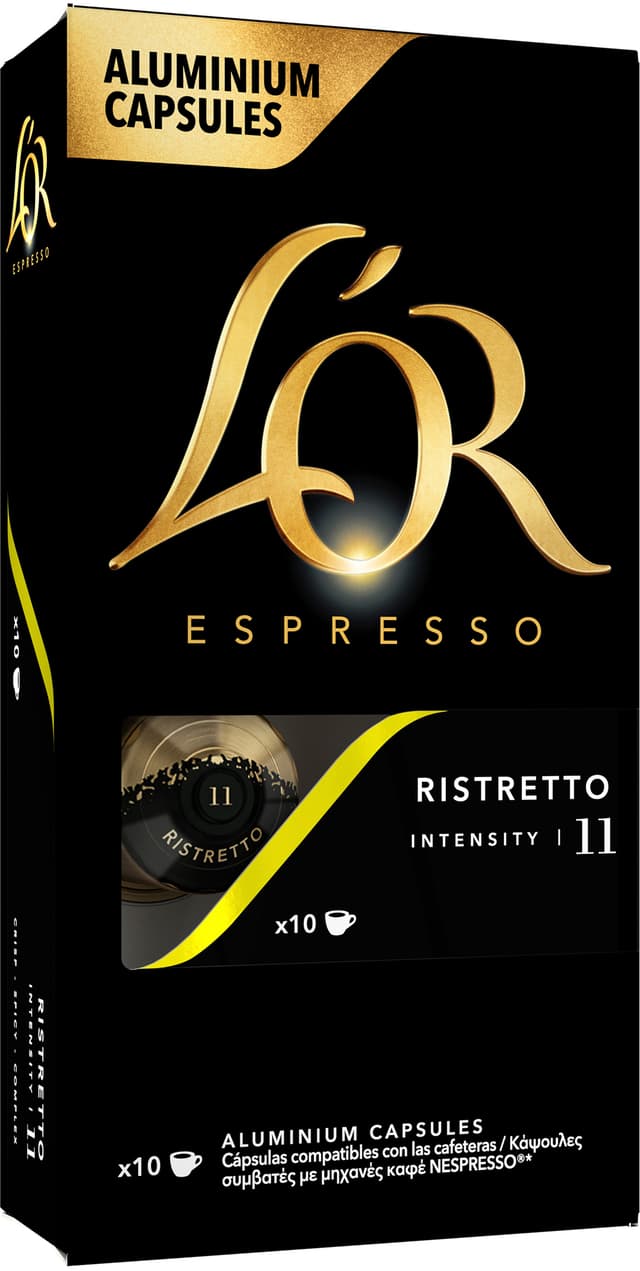 L'Or Espresso 11 Ristresso kaffekapsler (10 stk)