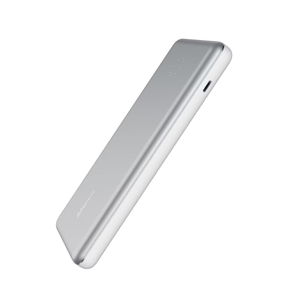 (18W) 10000mAh PowerCore Pro Lightning Powerbank Ladegerät inkl. Ladekabel (A1233H21) - Silber