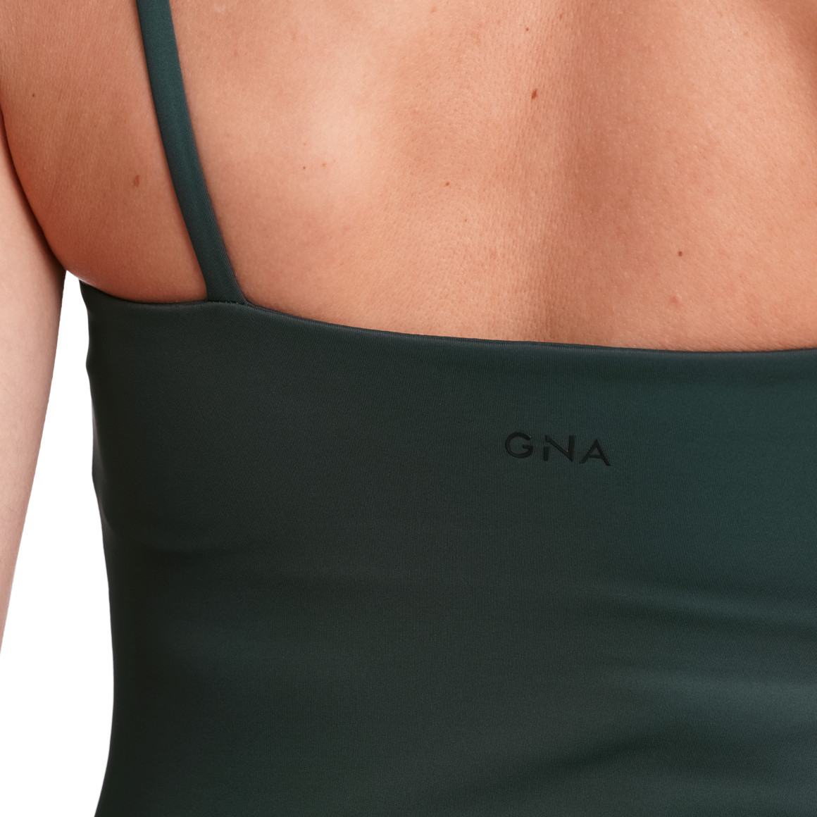 Gina Sports Damen Sport-Top aus Funktionsmaterial dunkelgrün