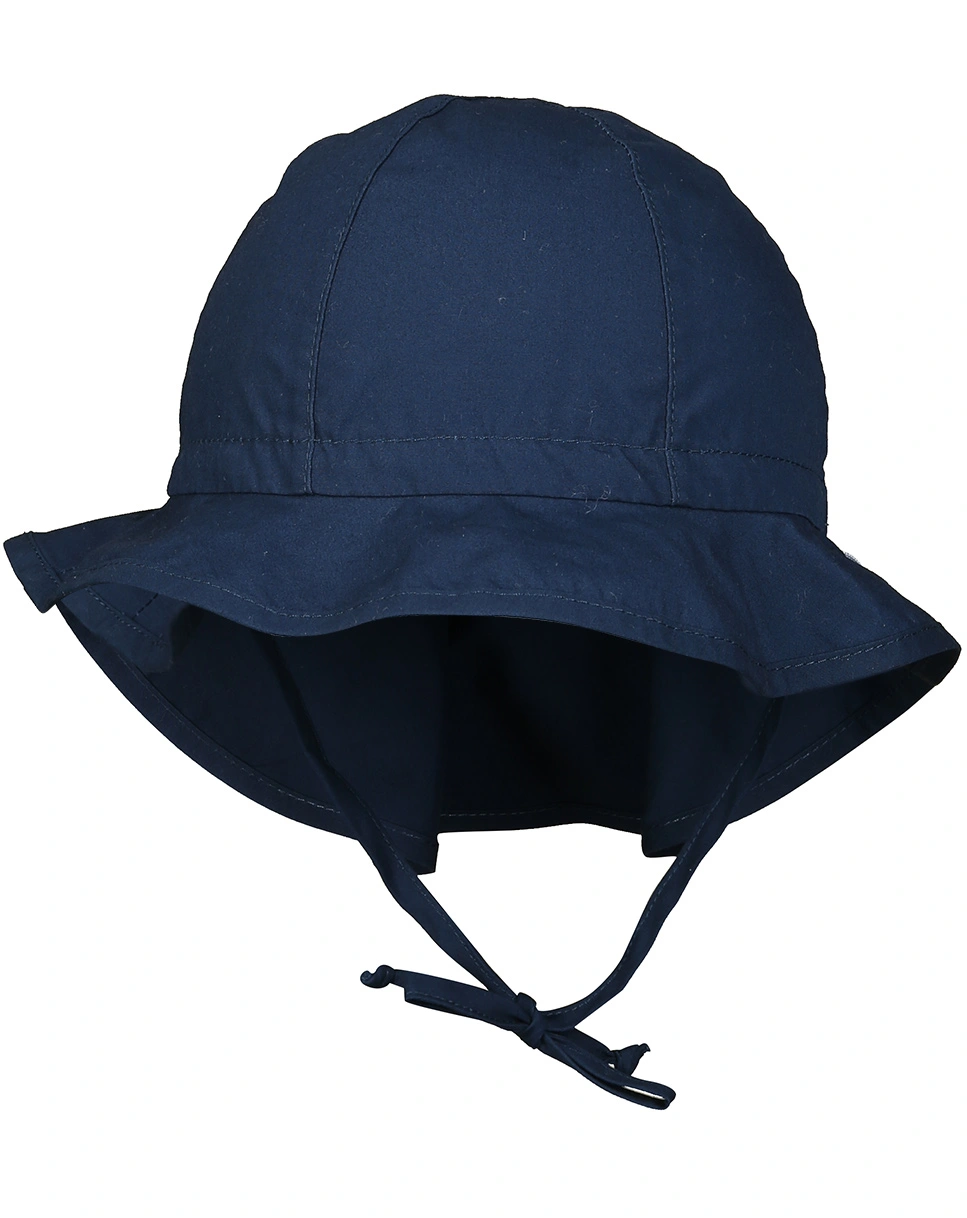 Sonnenhut BASIC SOMMER mit Nackenschutz in marine