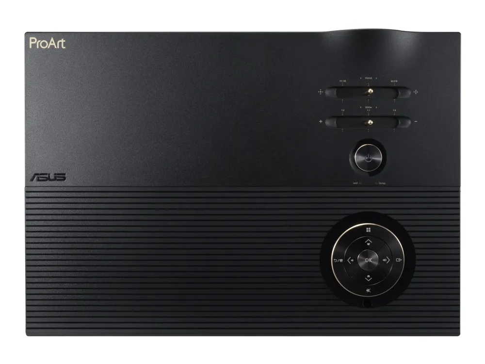 [OUTLET] - ASUS ProArt A1 - DLP-projektor - LED - 3D - 3000 lumen - Full HD (1920 x 1080) - 16:9 - 1080p - sort