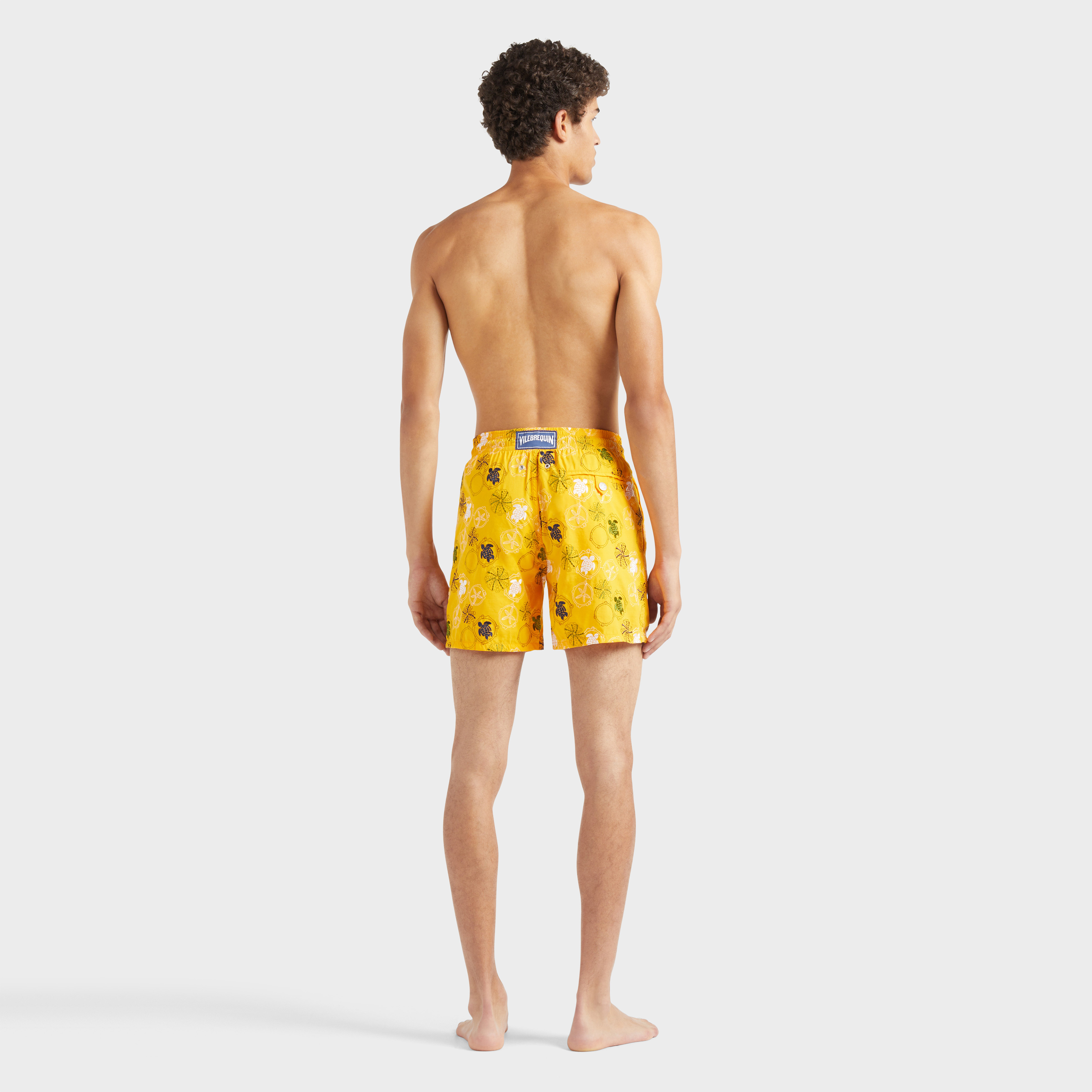 Maillot de bain homme brodé Oursins - Edition Limitée