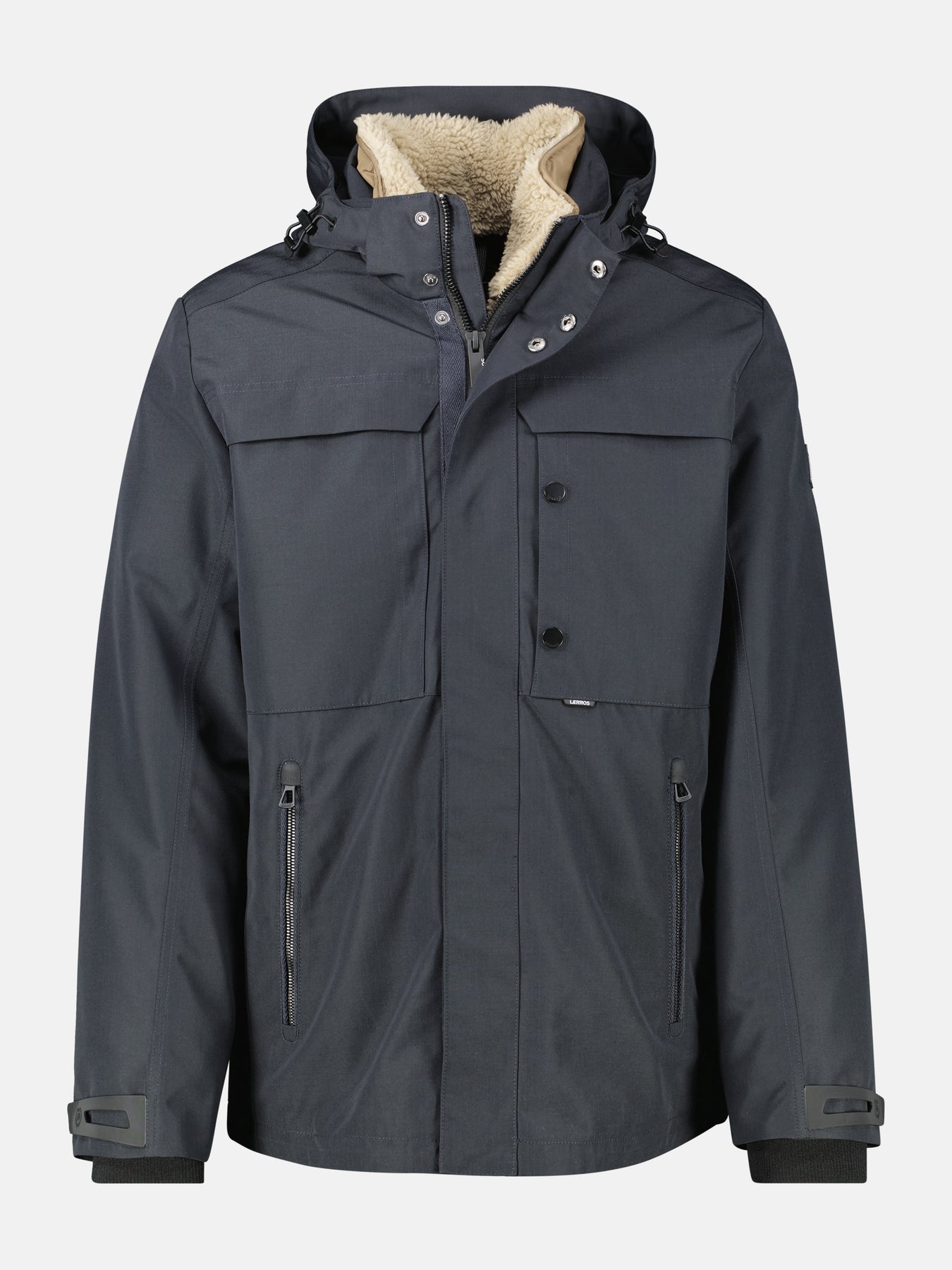 Herrenjacke mit herausnehmbarer Innenjacke