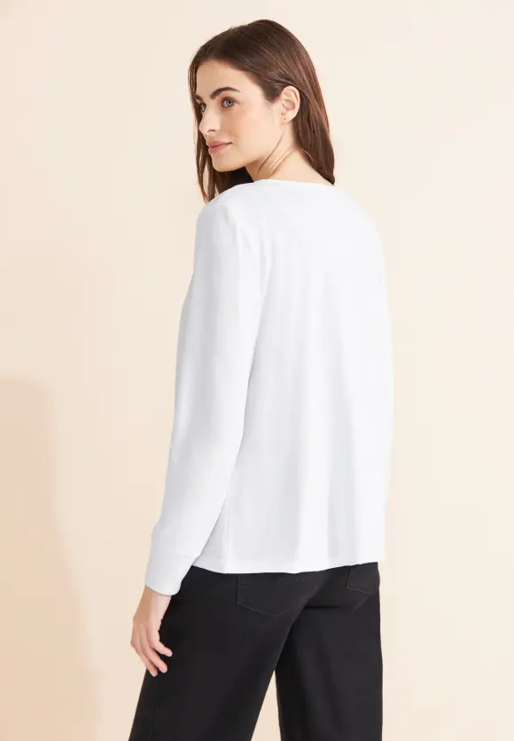 Offener Cardigan - White