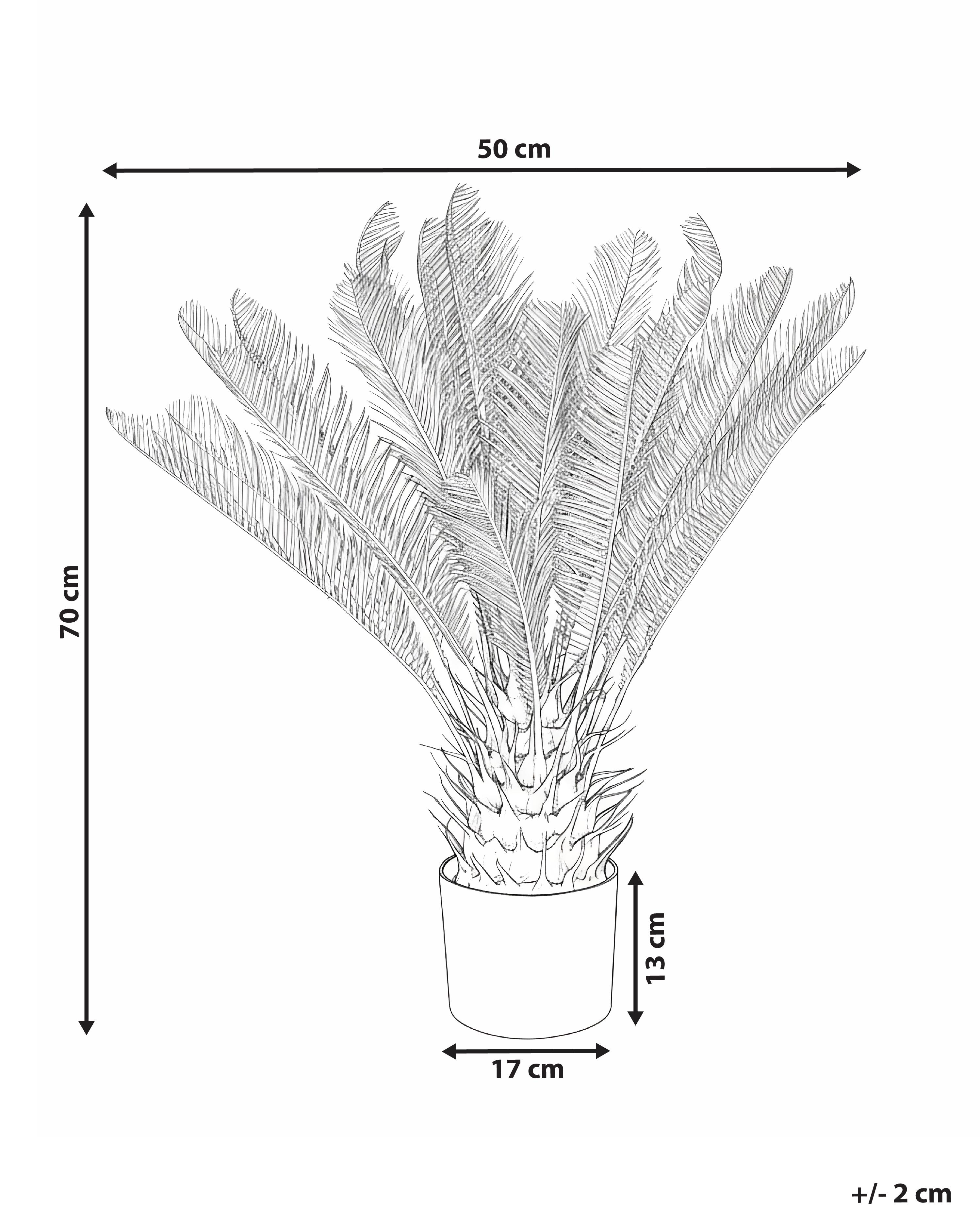 Kunstplant ARECA PALM TREE 70 cm Goud