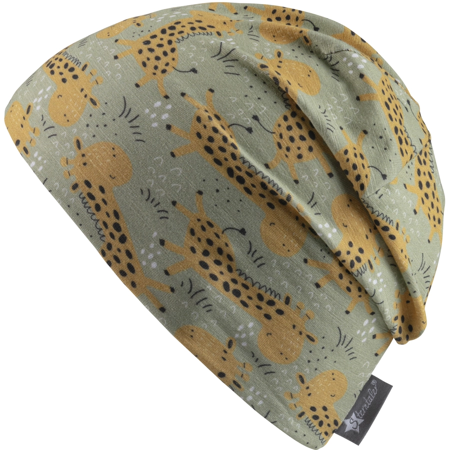 Sterntaler Slouch-Beanie Giraffen blassgrün