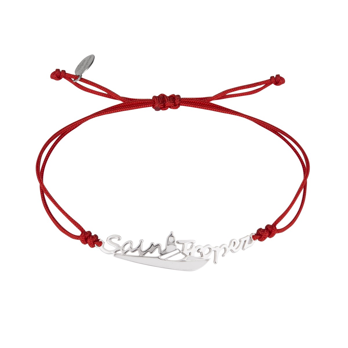 Bracelet cordon et argent 'Saint-Tropez' - Virginie Carpentier