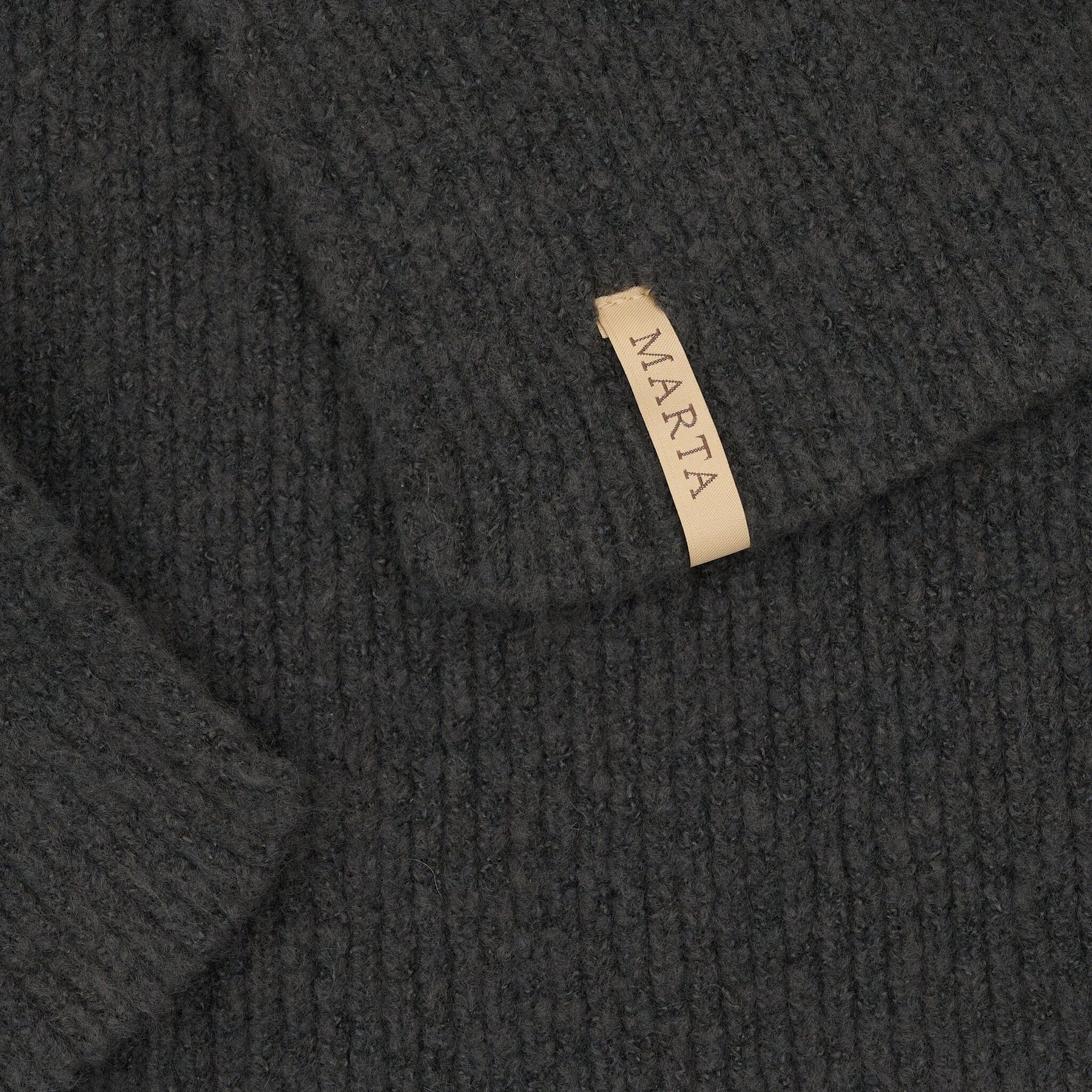 Marta Du Chateau Mdcoline Scarf FMSW4797 dark grey