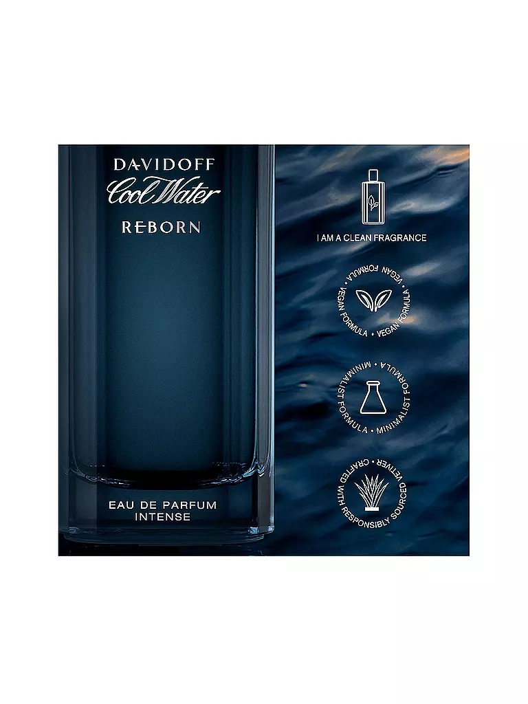 DAVIDOFF Cool Water Reborn Eau de Parfum Intense for Men 100ml keine Farbe