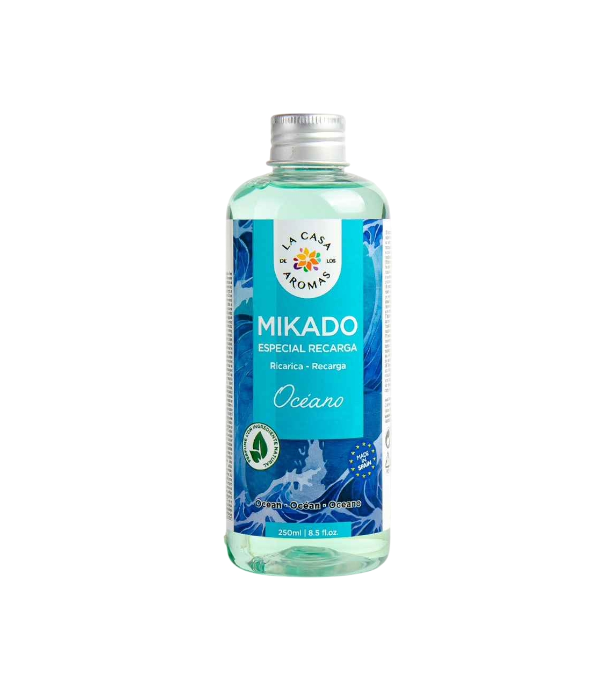 La Casa de los Aromas - Refil de ambientador Mikado 250ml - Oceano