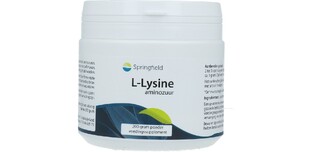 Springfield L-Lysine HCL Poeder 200GR