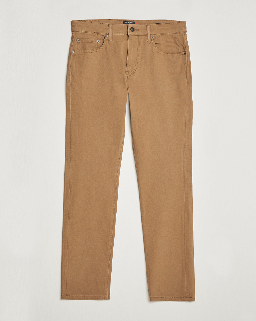 Dockers 5-Pocket Cotton Stretch Trousers Otter
