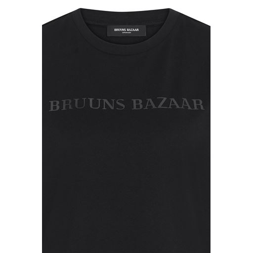 Bruuns Bazaar Carla Logo T-shirt, Black, XL