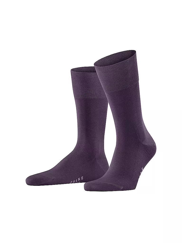 FALKE Socken TIAGO wine berry lila