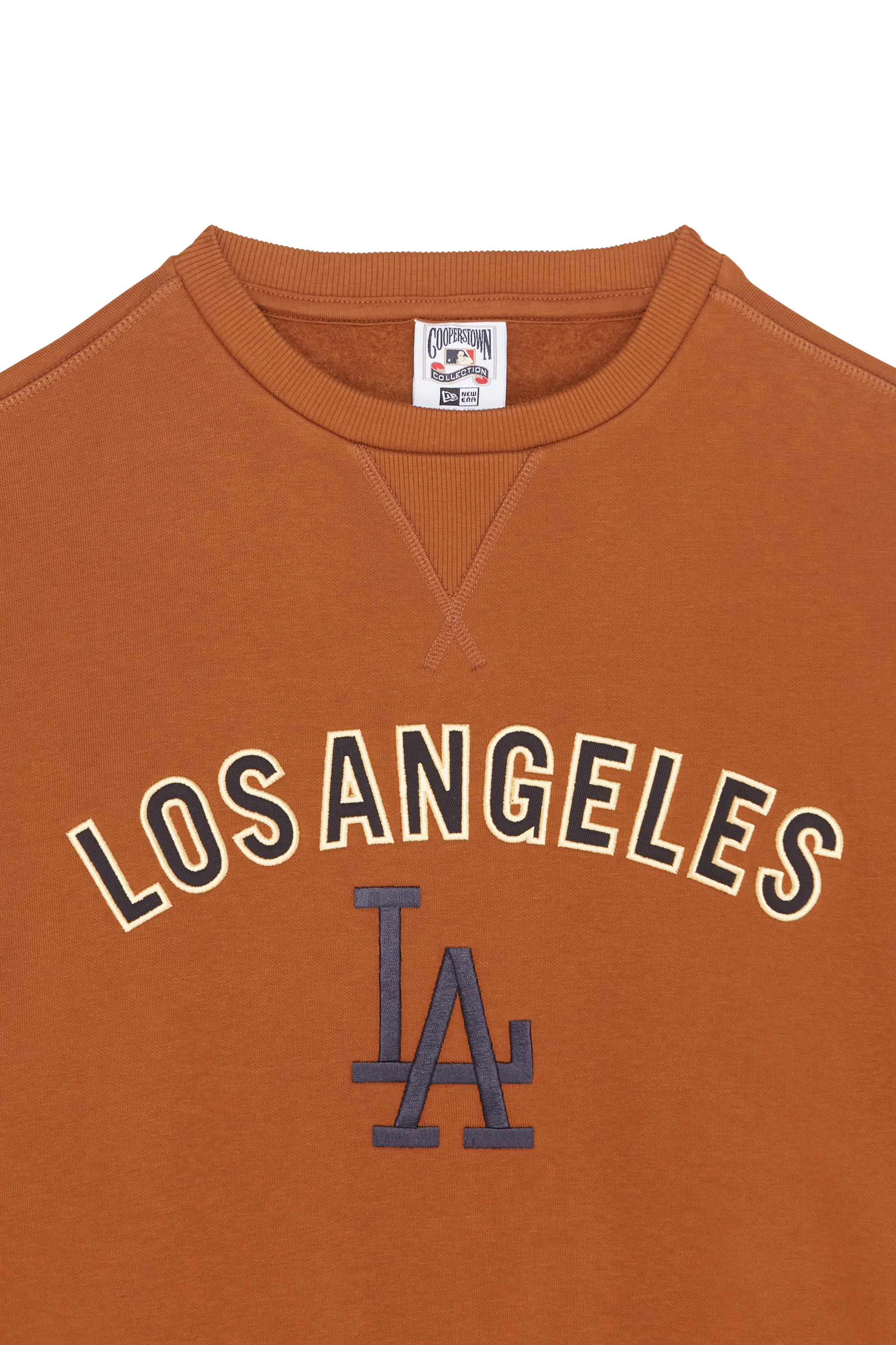 NEW ERA Sweatshirt MLB LARGE LOGO Beige