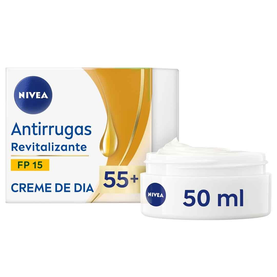 NIVEA  55+ Creme de Dia Antirrugas - 50ml