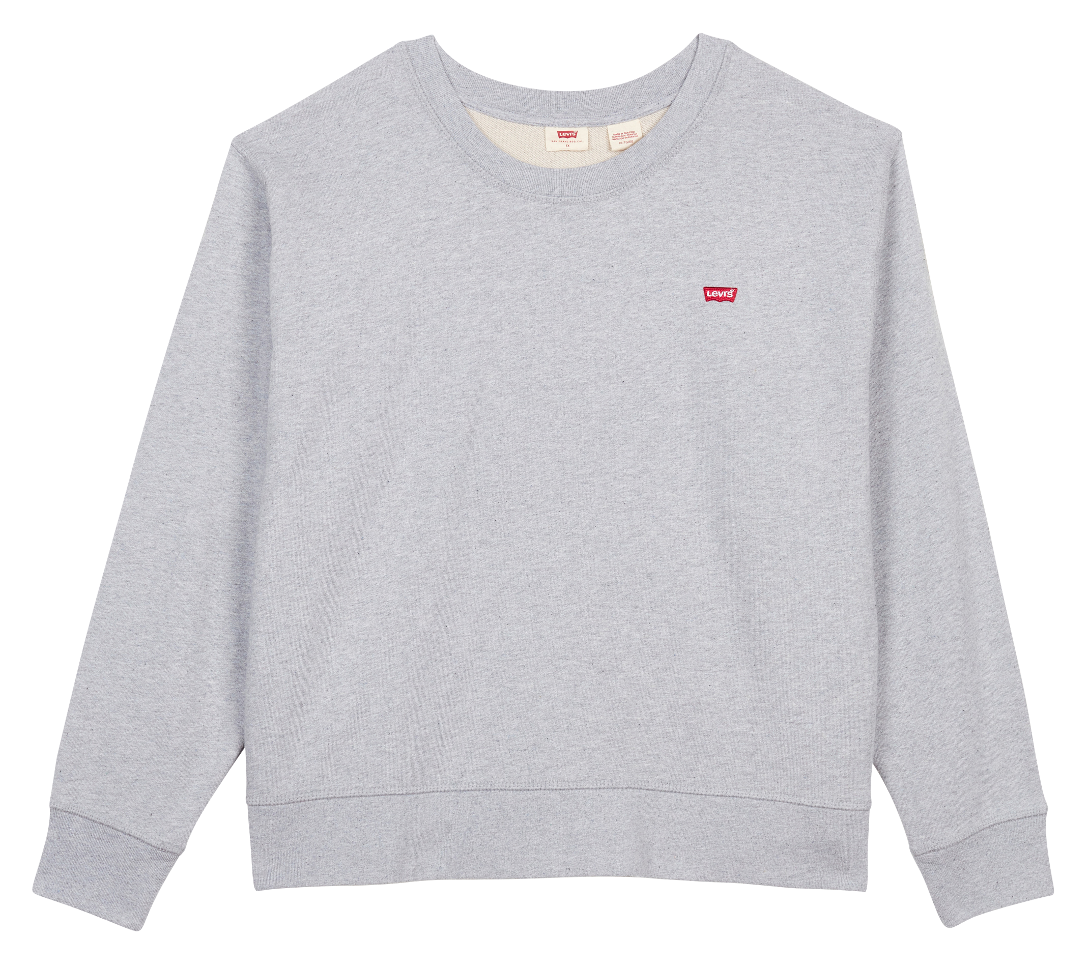 PL STANDARD CREW SWTSHRT - Sweat à col rond en coton | Gris