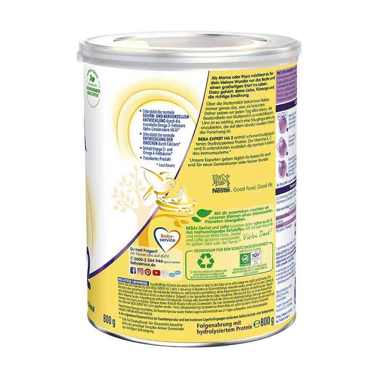 Nestle Beba Expert HA 2 Pulver, 800 g