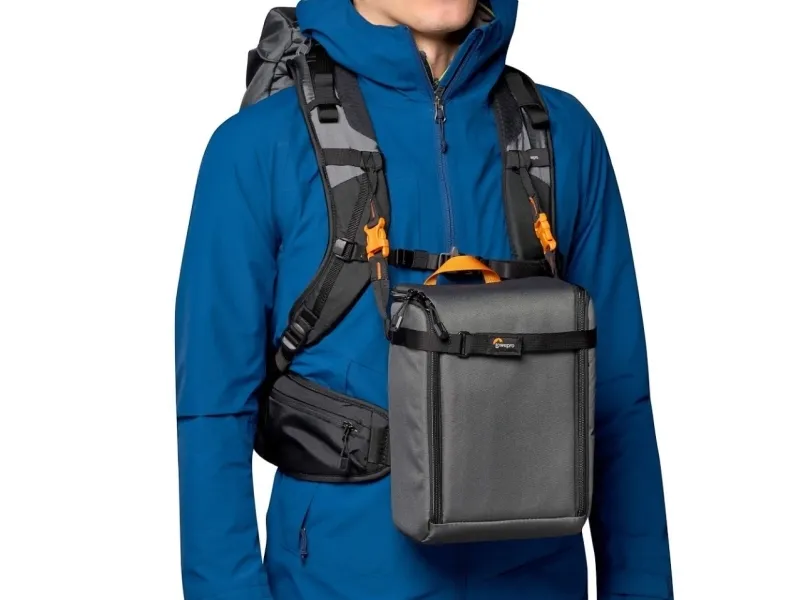 Lowepro Photo Sport BP 24L AW III (GY) - Rygsæk lille/mellem til digitalkamera med objektiver - grov - udendørs - 100 x 300D nylon, polyester - grå