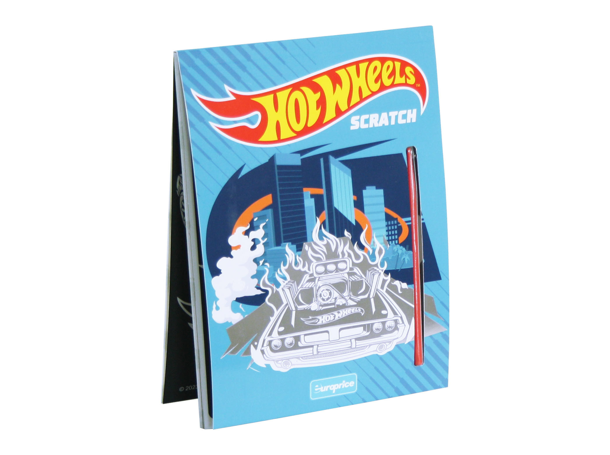 LIVRO HOT WHEELS - SCRATCH