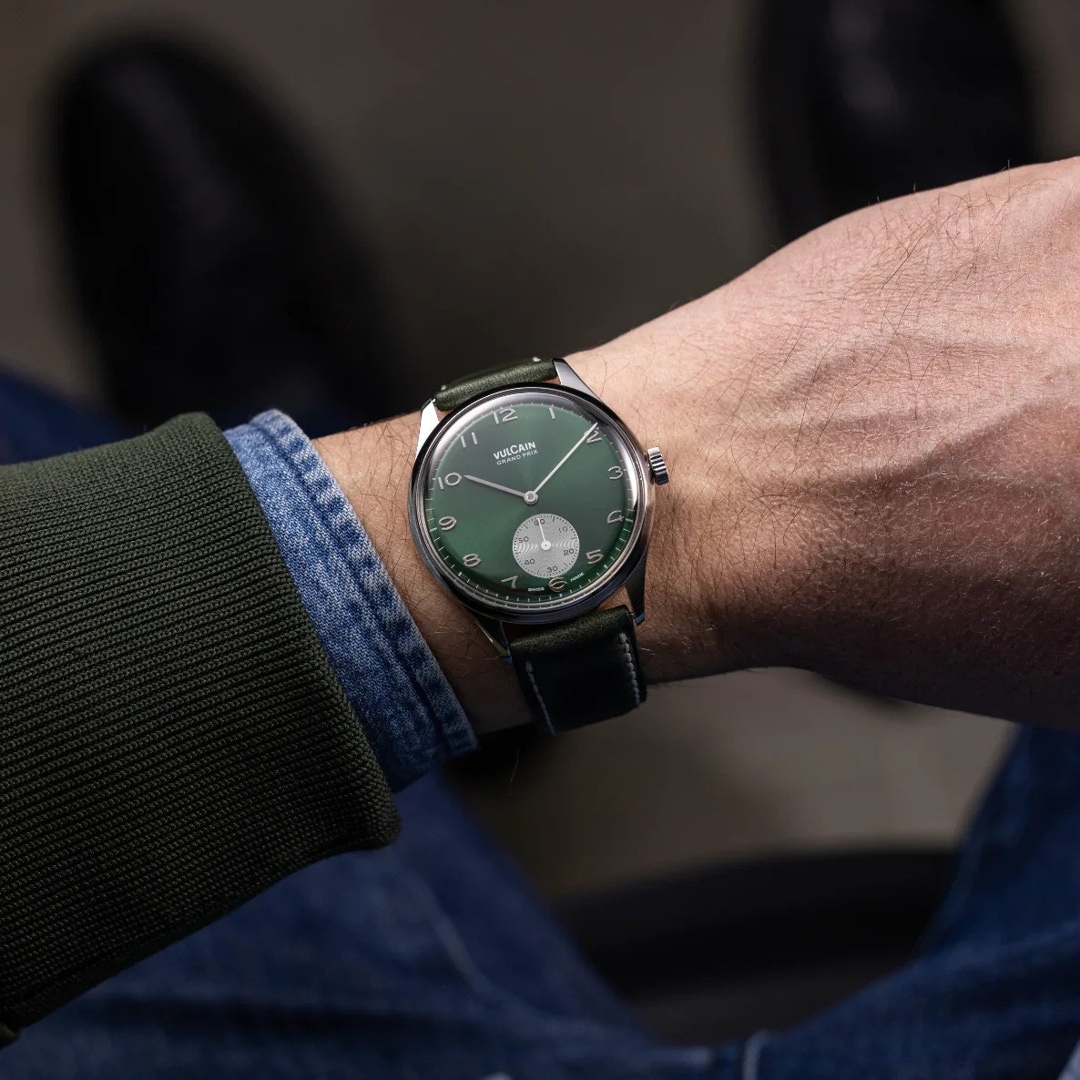 Vulcain Grand Prix Small Second Green Limited Edition