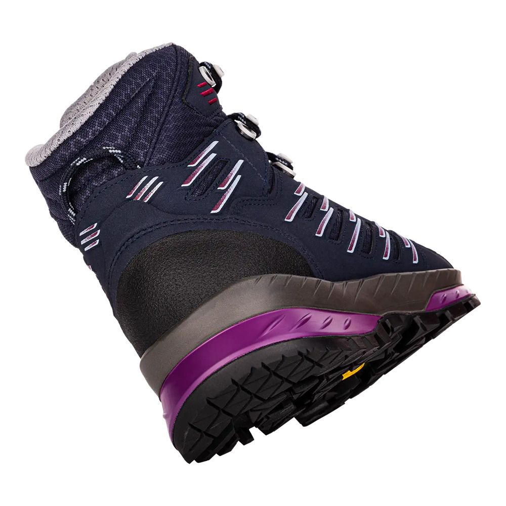 Lowa TREK EVO GTX MID - Chaussures randonné Femme navy/berry