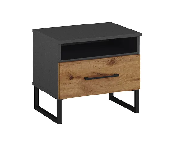 rauch Set »Butte«, klein – Bett 140 x 200 cm und Nachttisch