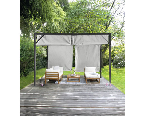 Pergola Tuinplaats 300 x 300 x 215 cm wit
