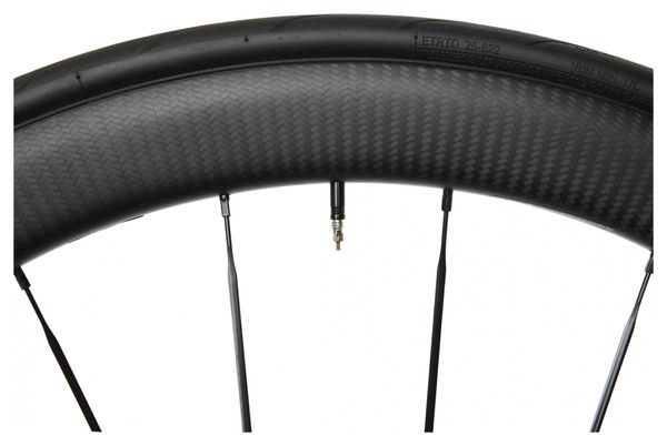 Roue Arrière Mavic Cosmic Pro Carbon SL UST Disc 700 mm | 12x142 mm | Center Lock | Pneu Mavic Yksion Pro UST II 25 mm