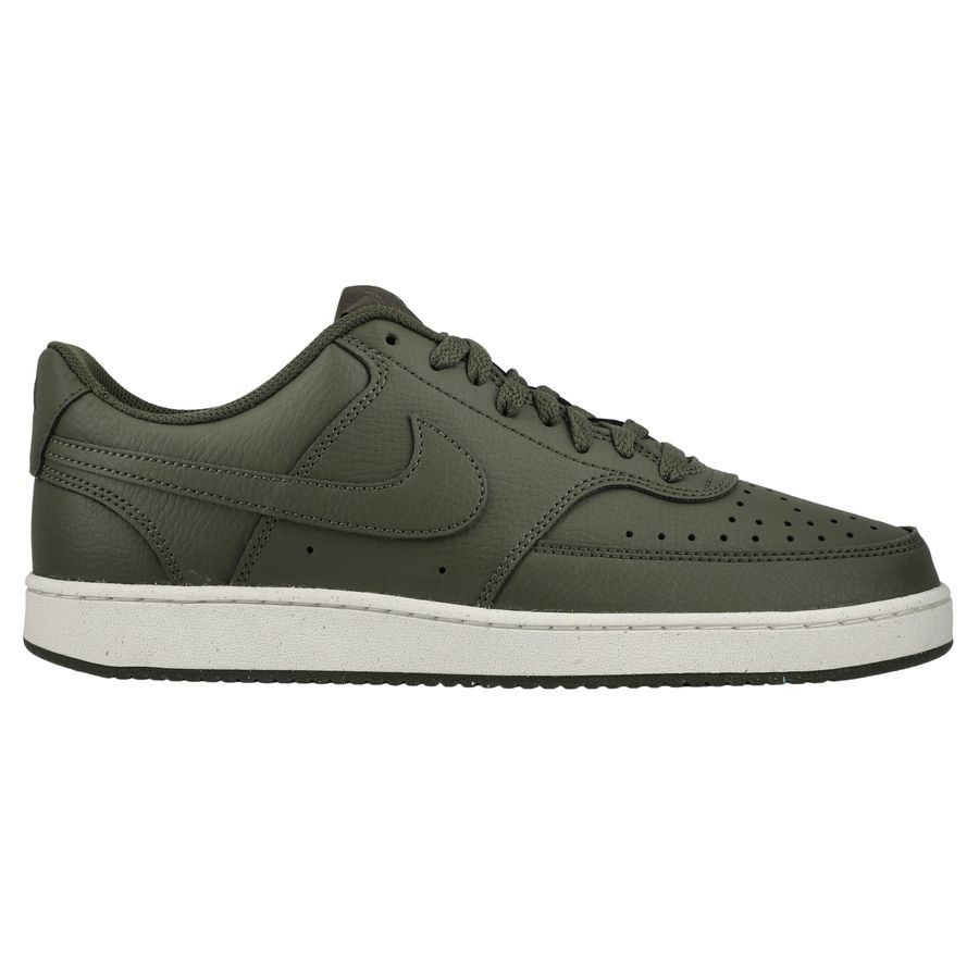 Nike Chaussures Court Vision Low Next Nature - Vert/Blanc Cassé