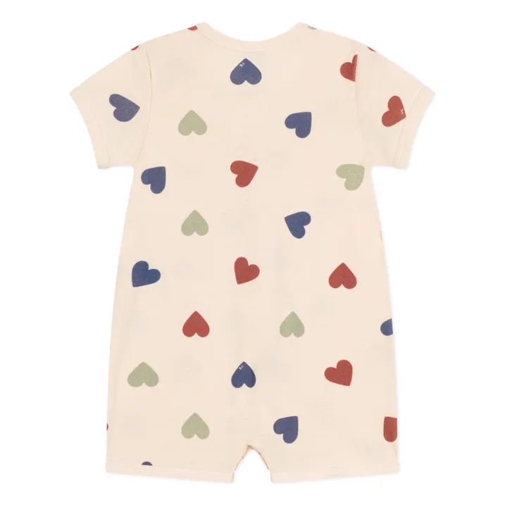 Petit Bateau Pyjama Miloa Coeurs | Vanille