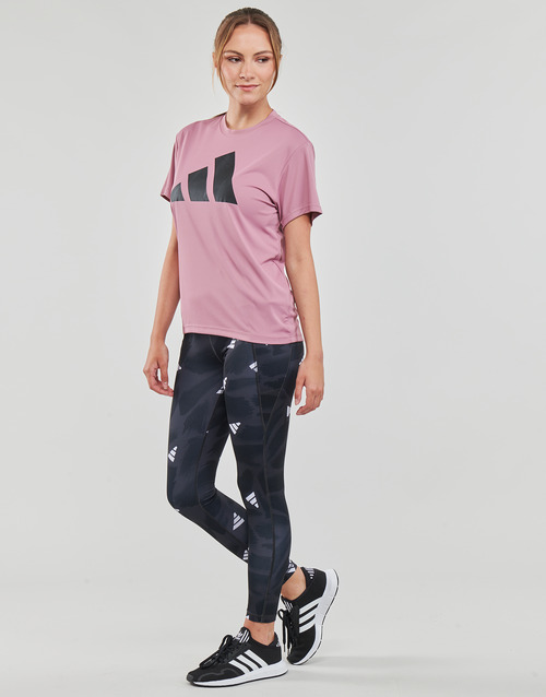 adidas Performance - RUN IT BL TEE Violeta