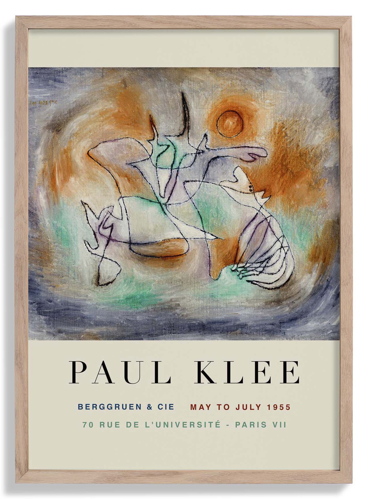 Paul Klee Heulender Hund Kunstausstellung