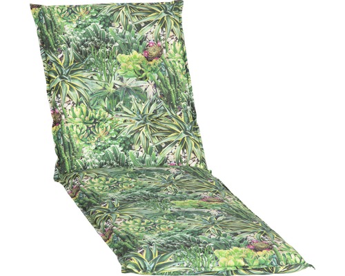 Ligbedkussen 191 x 58 cm, katoenmix stof, groen