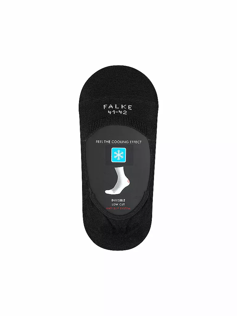FALKE Herren  Füßlinge Cool 24/7 black  schwarz