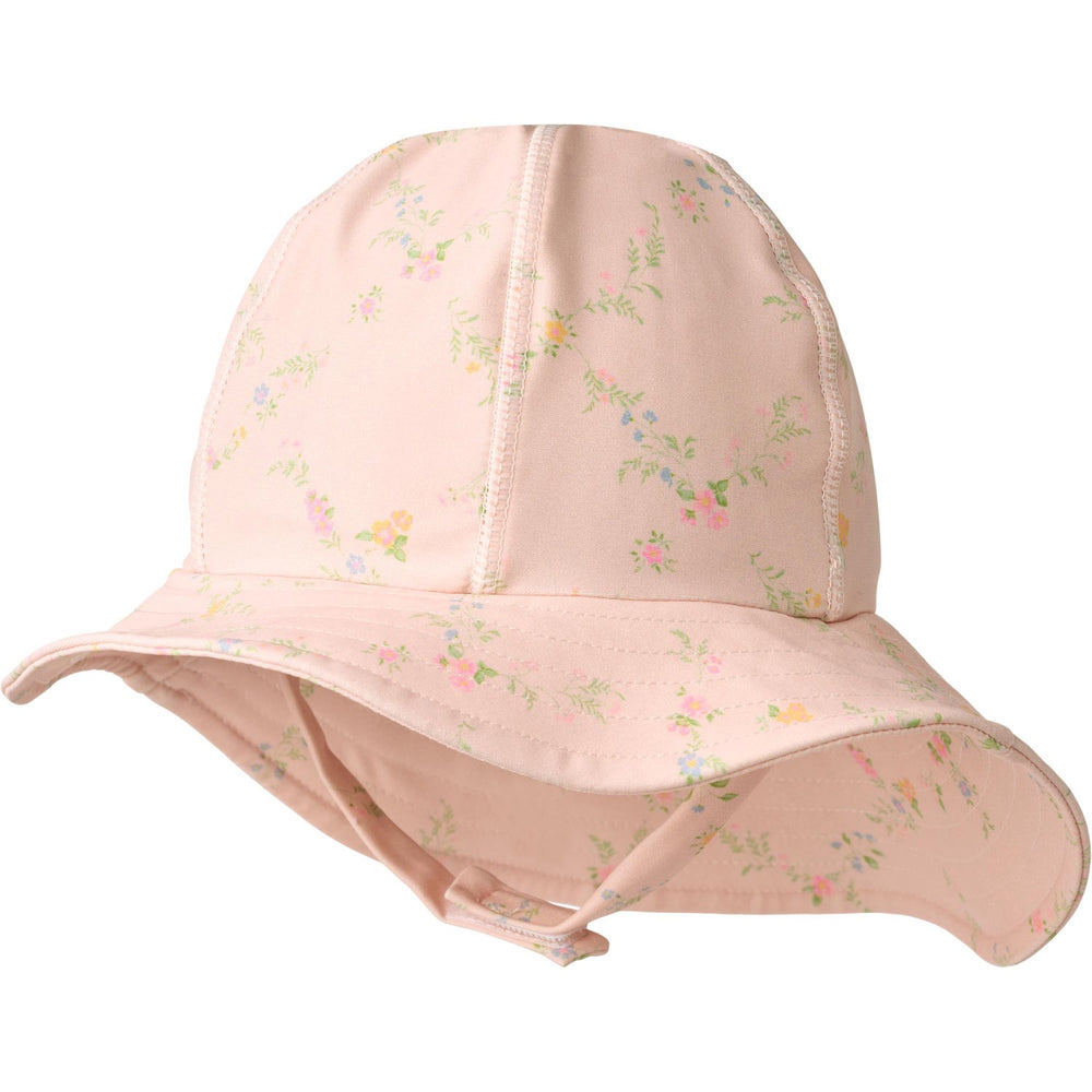 Køb Wheat Powder Checked Flowers Uv Solhat Bora